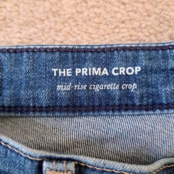 Adriano Goldschmied Jeans Womens 26 Blue The Prima Crop Mid Rise Cigarette Leg - Picture 6 of 12